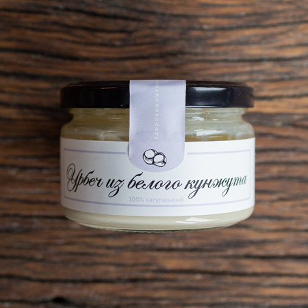 Урбеч из белого кунжута фото
