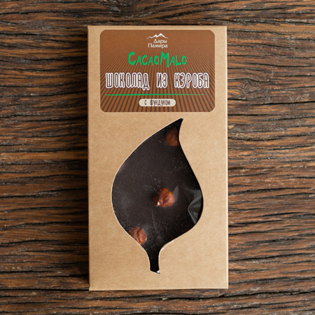 Шоколад из Кэроба необжаренного с фундуком фото